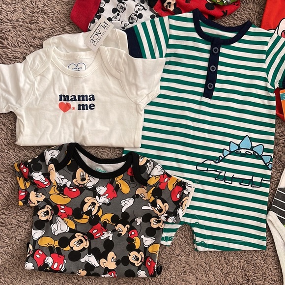 GENTLY USED BABY CLOTHES - DISNEY, CARTERS, THE CHILDRENS PLACE, TARGET, WALMART - Picture 2 of 8